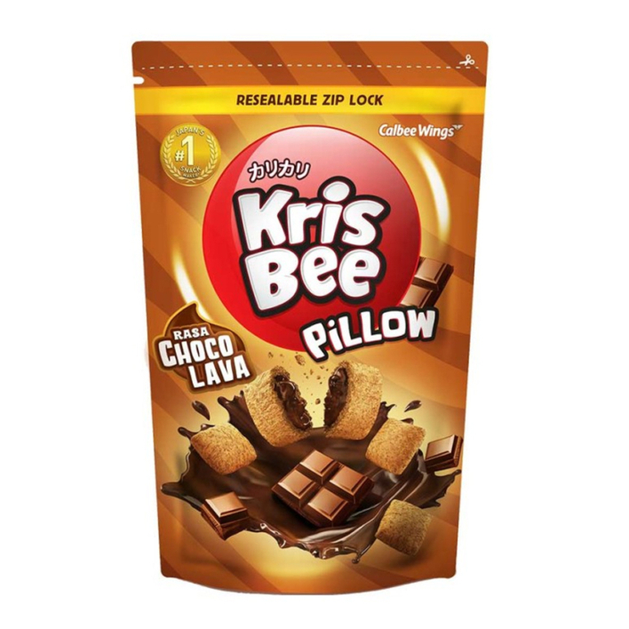 

KRISBEE PILLOW CHOCOLAVA POUCH 100 GR 8998866201865