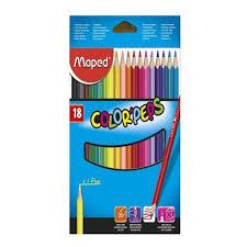 

MAPED -PENSIL WARNA / CAT KAYU 18 WARNA IN CARTON 183218