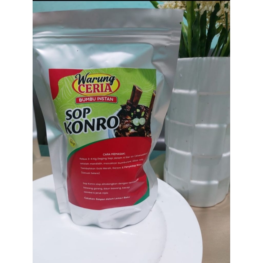

Bumbu Sop Konro Mama Leha – Resep Asli Makassar, Siap Pakai & Tanpa Pengawet - 500gr