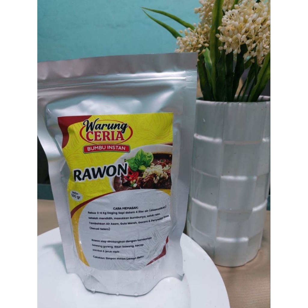 

Bumbu Rawon Mama Leha – Siap Pakai & Tanpa Pengawet - 500g