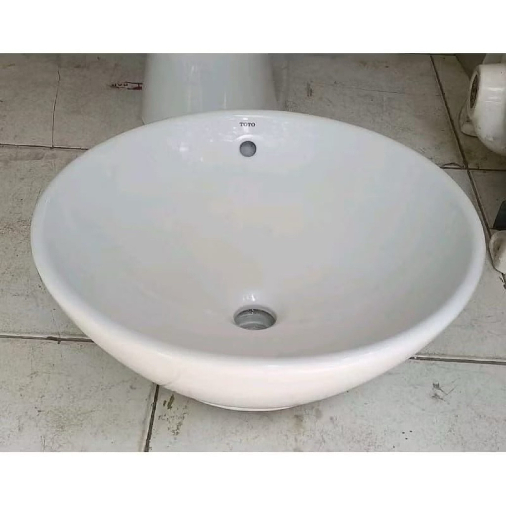 WASTAFEL TOTO MODEL MANGKOK | Wastafel Aesthetic  toto  lw523Nj