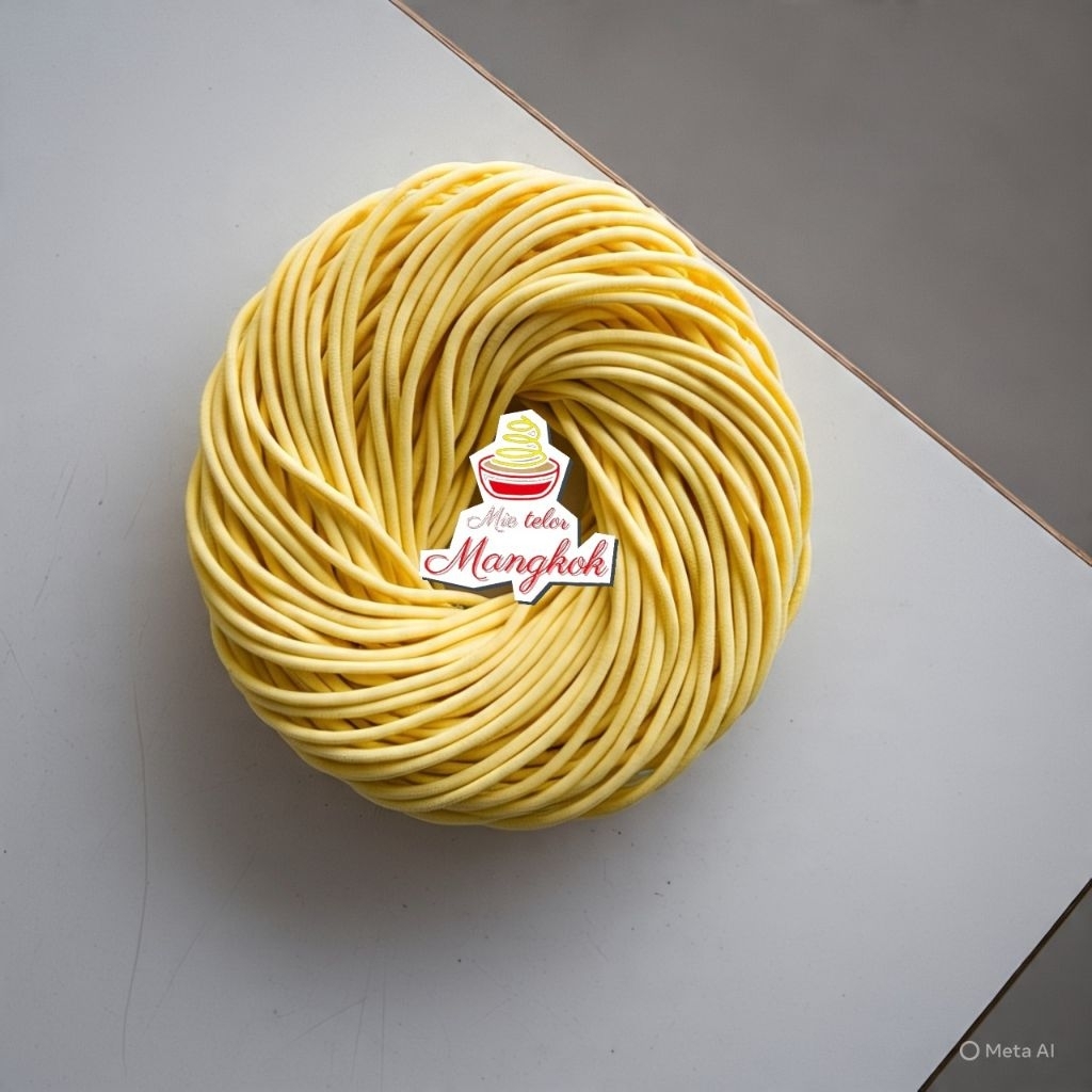 

HALAL (1 kg - Mentah) Mie Kuning Mentah Vegan / Telor ayam / Telor bebek untuk Mie Hokkian / Mie aceh / lo mie / Mie kluntung / Mie Kuning