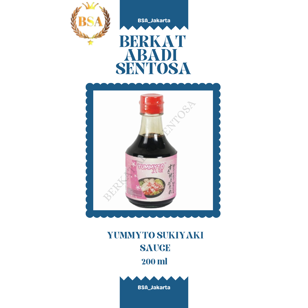 

YUMMYTO SUKIYAKI SAUCE (200 ML)