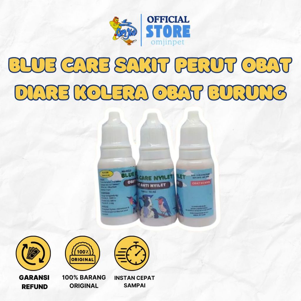 BLUE CARE NYILET | Obat Anti Nyilet Burung