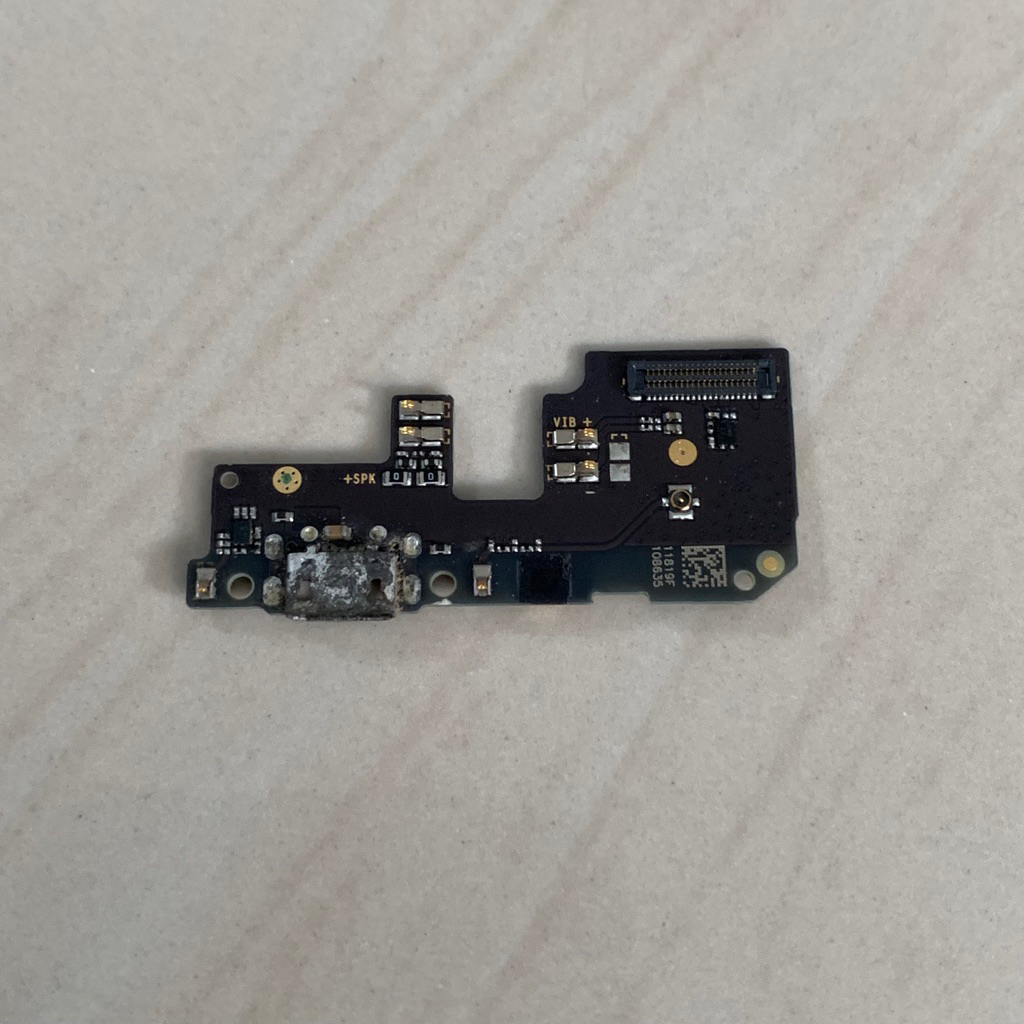 papan konektor charge pcb cas xiaomi redmi 5 plus original ori copotan