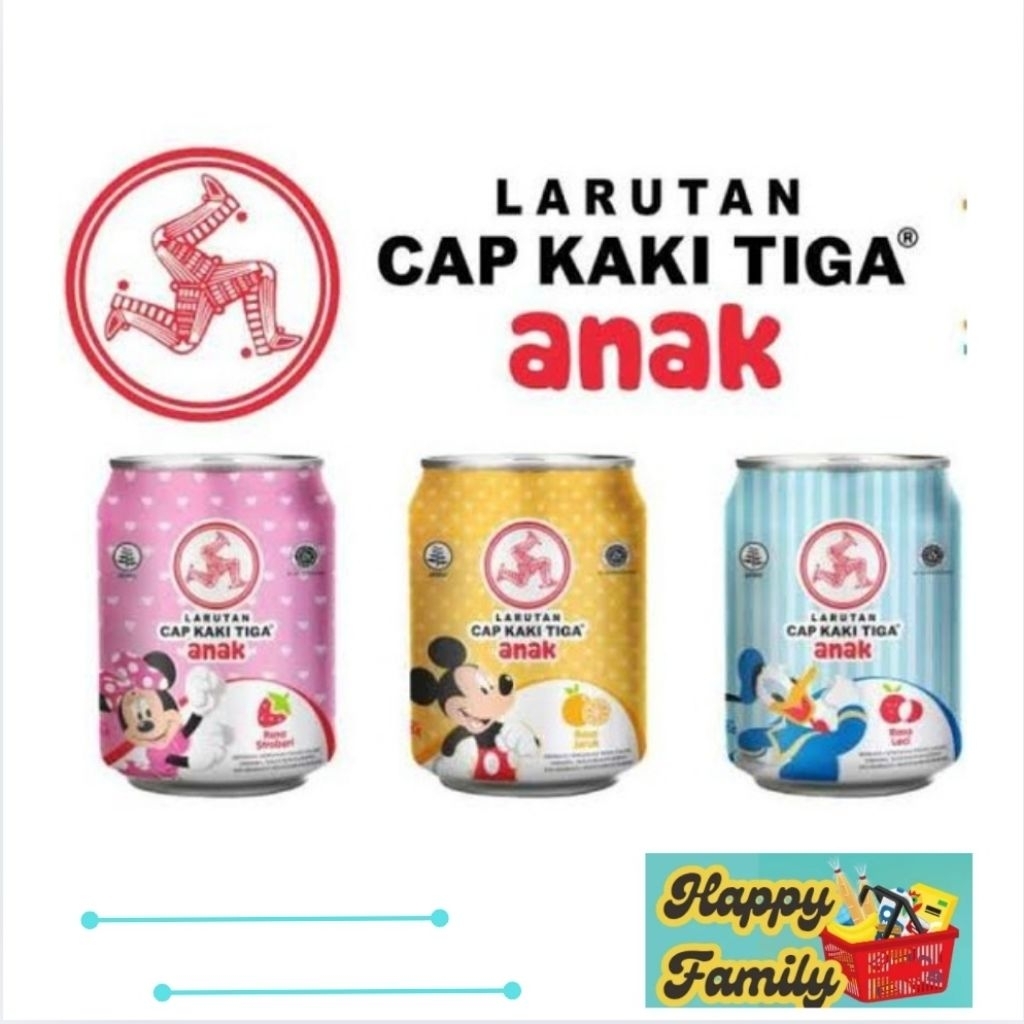 

Larutan Penyegar Cap Kaki 3 Anak 238 ml