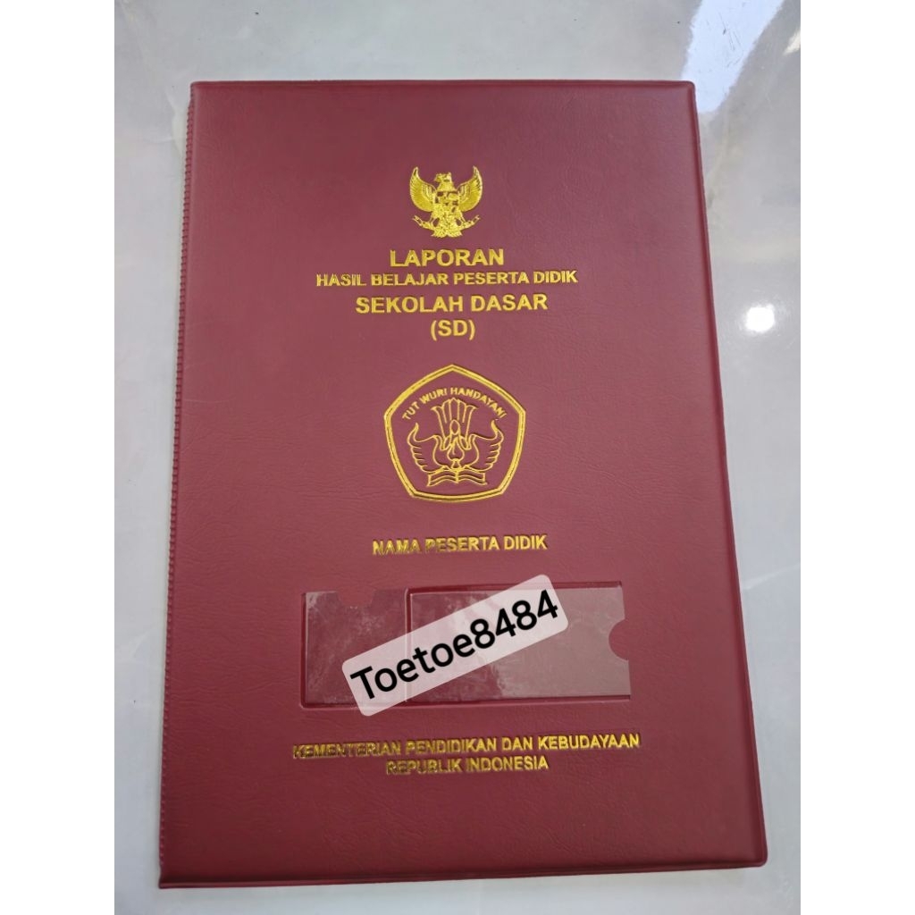 

Map Raport Umum SD isi 12 lembar