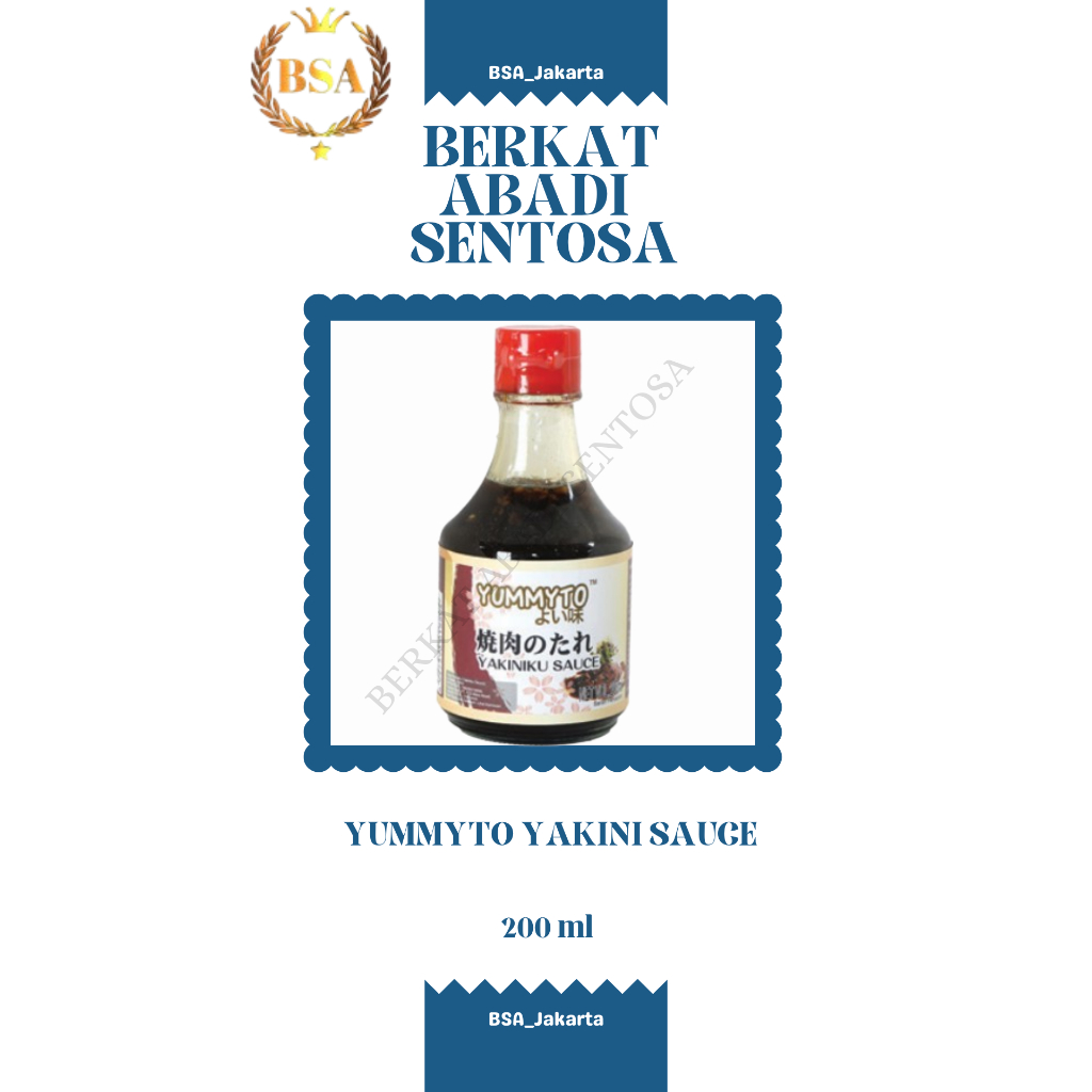 

YUMMYTO YAKINIKU SAUCE (200 ML)