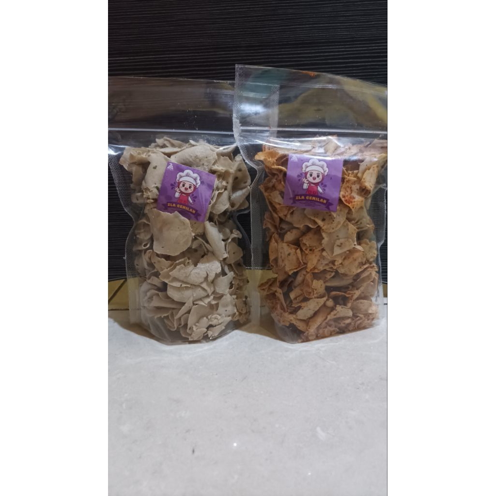 

Cemilan Keripik Basreng