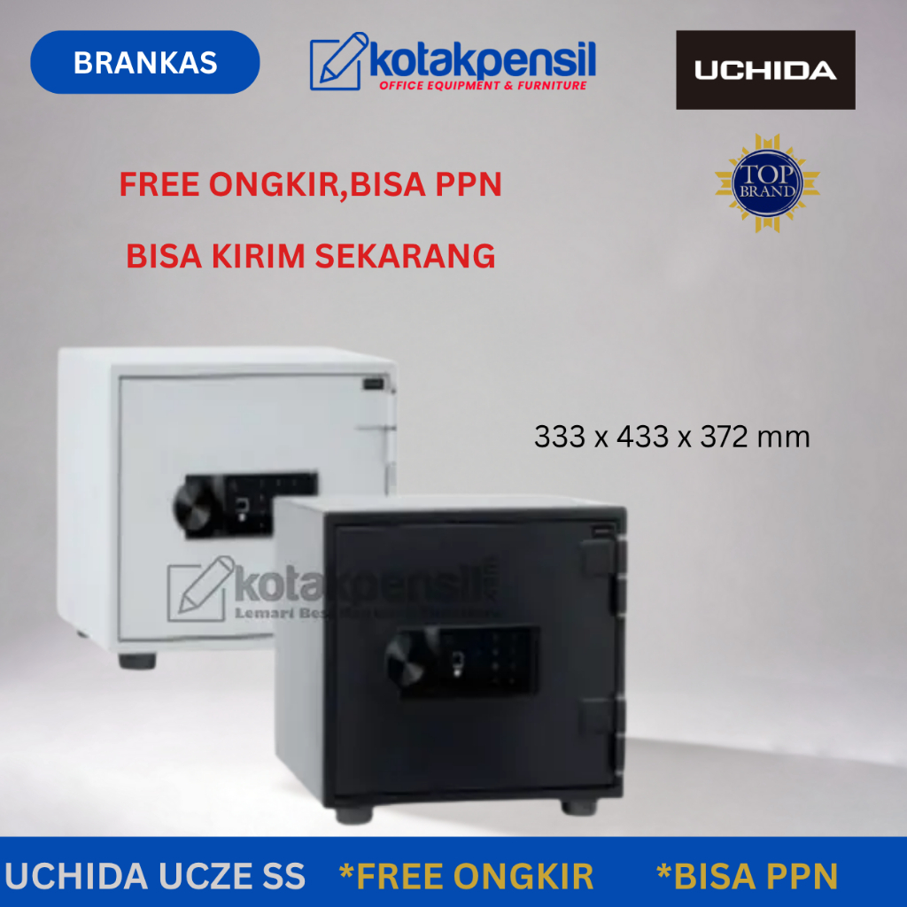 Brankas Fingerprint Digital Uchida UCZE SS |Brankas Uang & Dokumen Tahan Api|Brankas Rumah|Berangkas