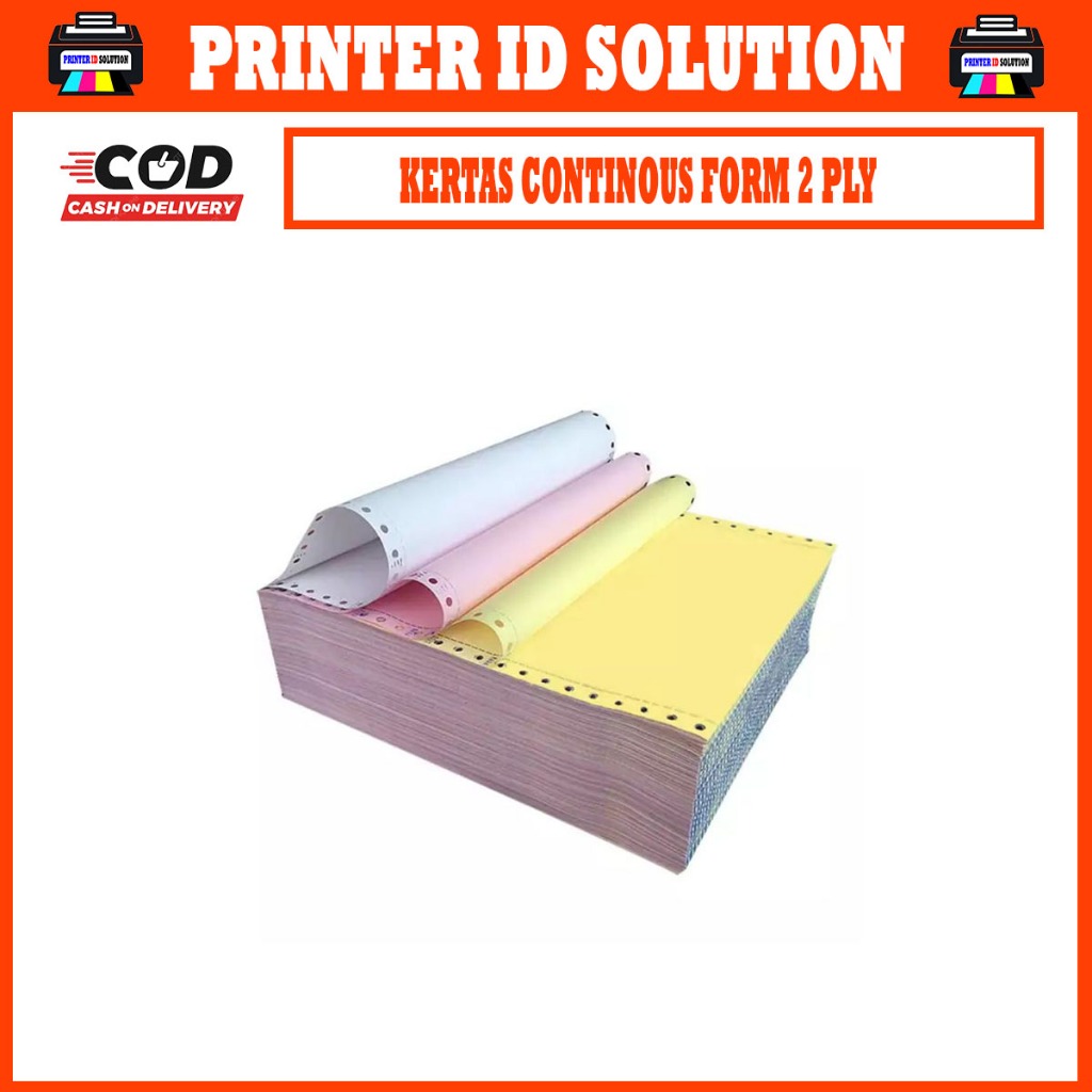 

kertas continous form 2 ply