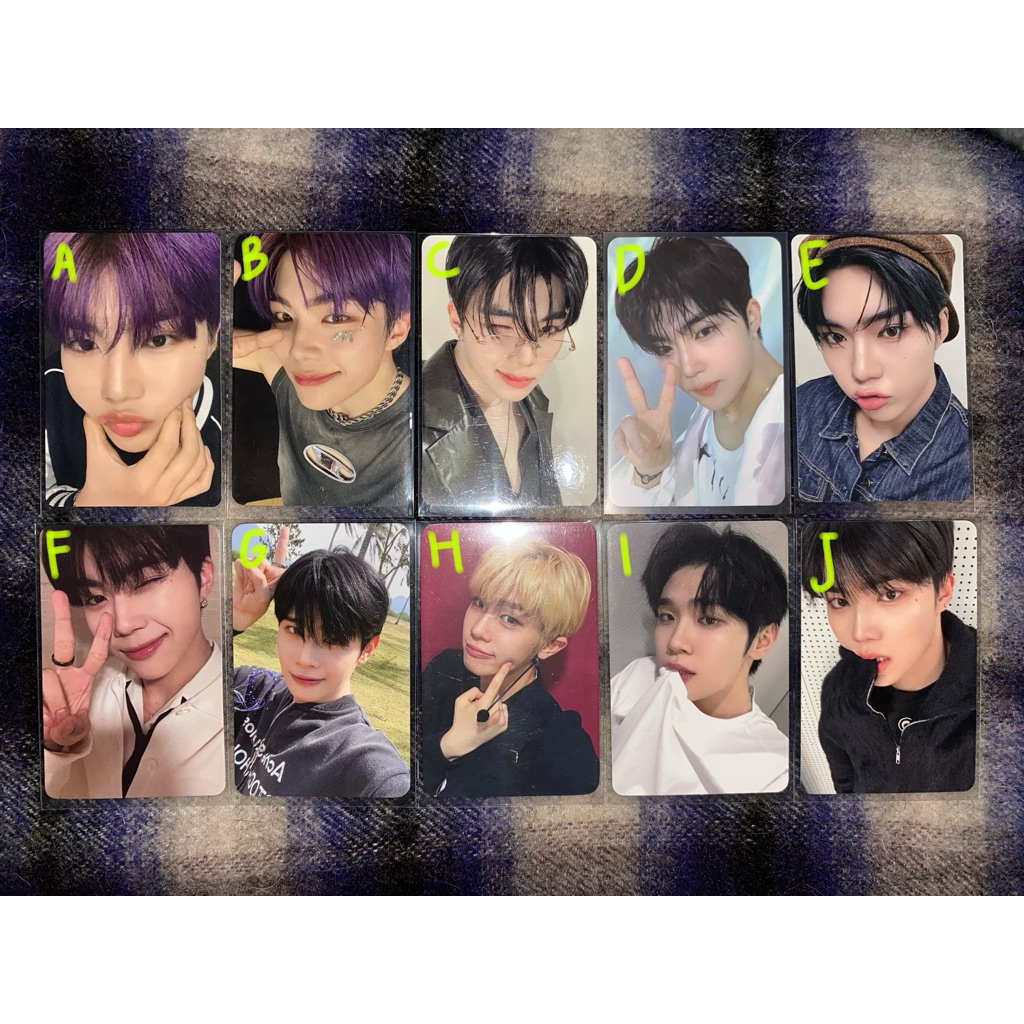 Photocard Official Zerobaseone Park Gunwook yare yare kuromi Kim Taerae Cinema Paradise Timeless Wor