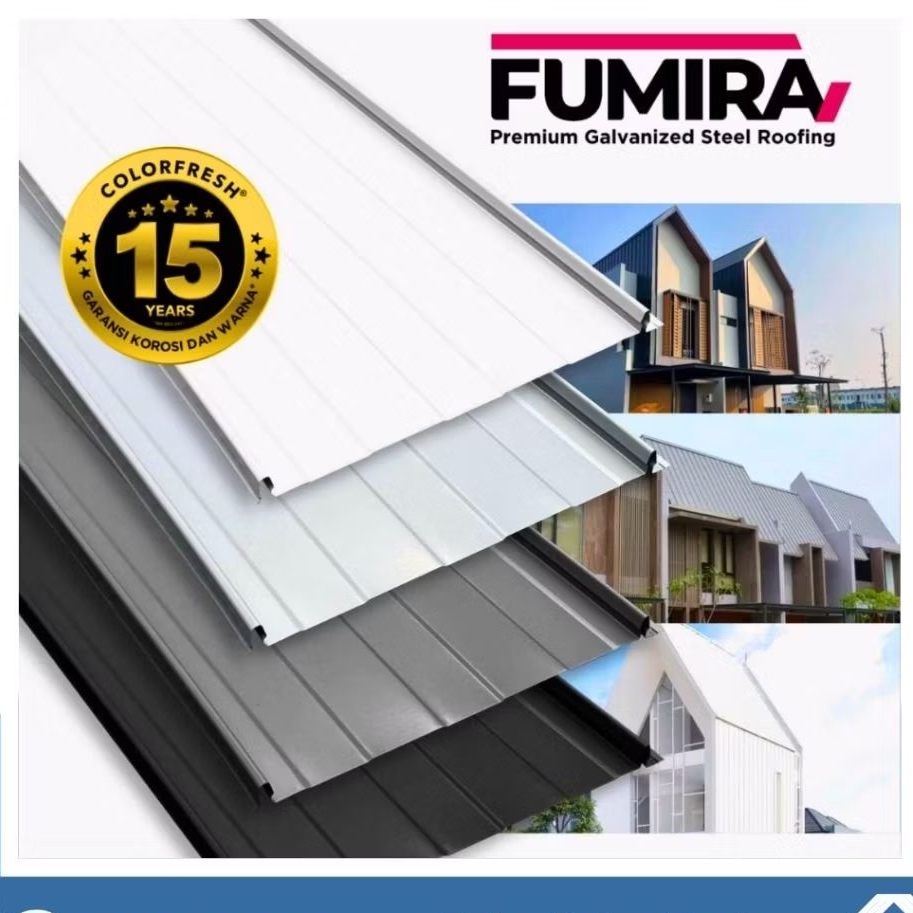 FUMIRA Click-330 /Atap Galvanis Modern