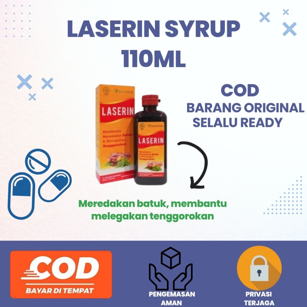 

Laserin Syrup Dewasa 110ml
