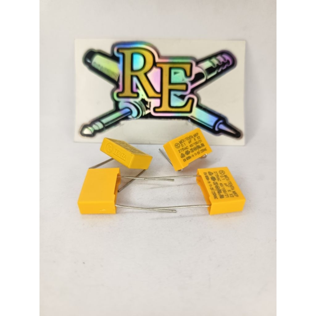 kapasitor tenta mkp 0,1 uf 275v