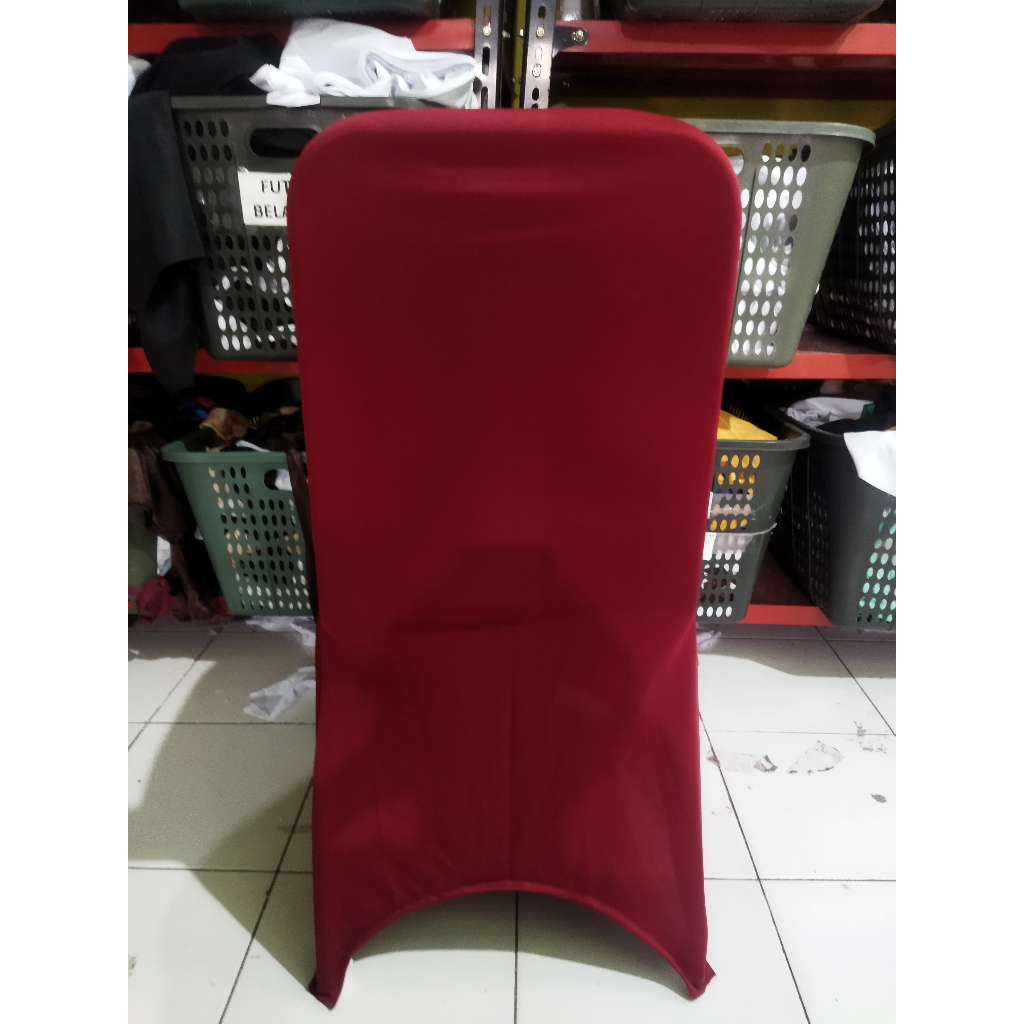 COVER KURSI FUTURA SARUNG KURSI FUTURA HITAM KETAT