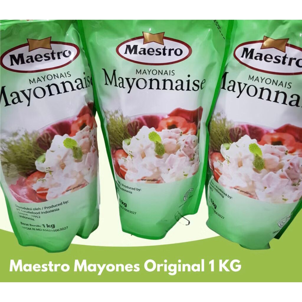 

Maestro Mayonaise Pouch 1kg