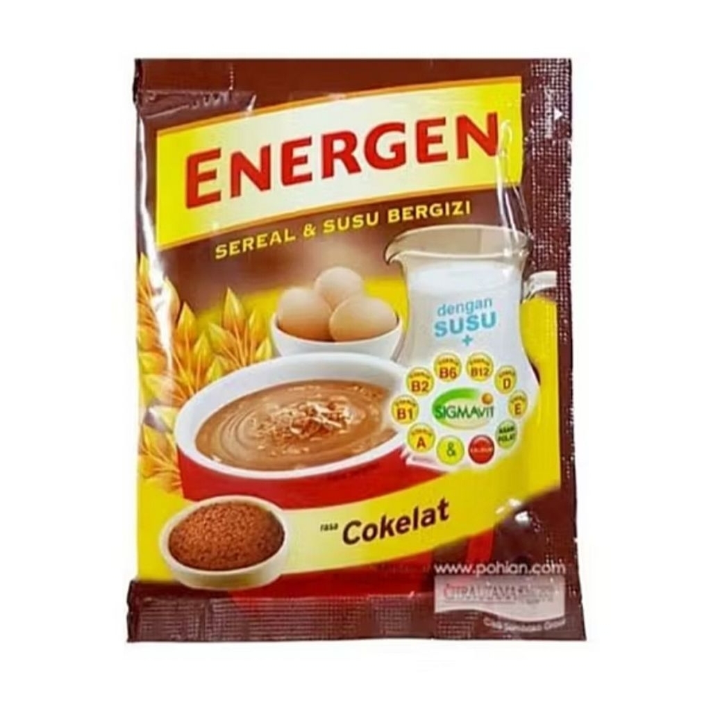 

Energen sereal 1 pcs rasa coklat dan vanila