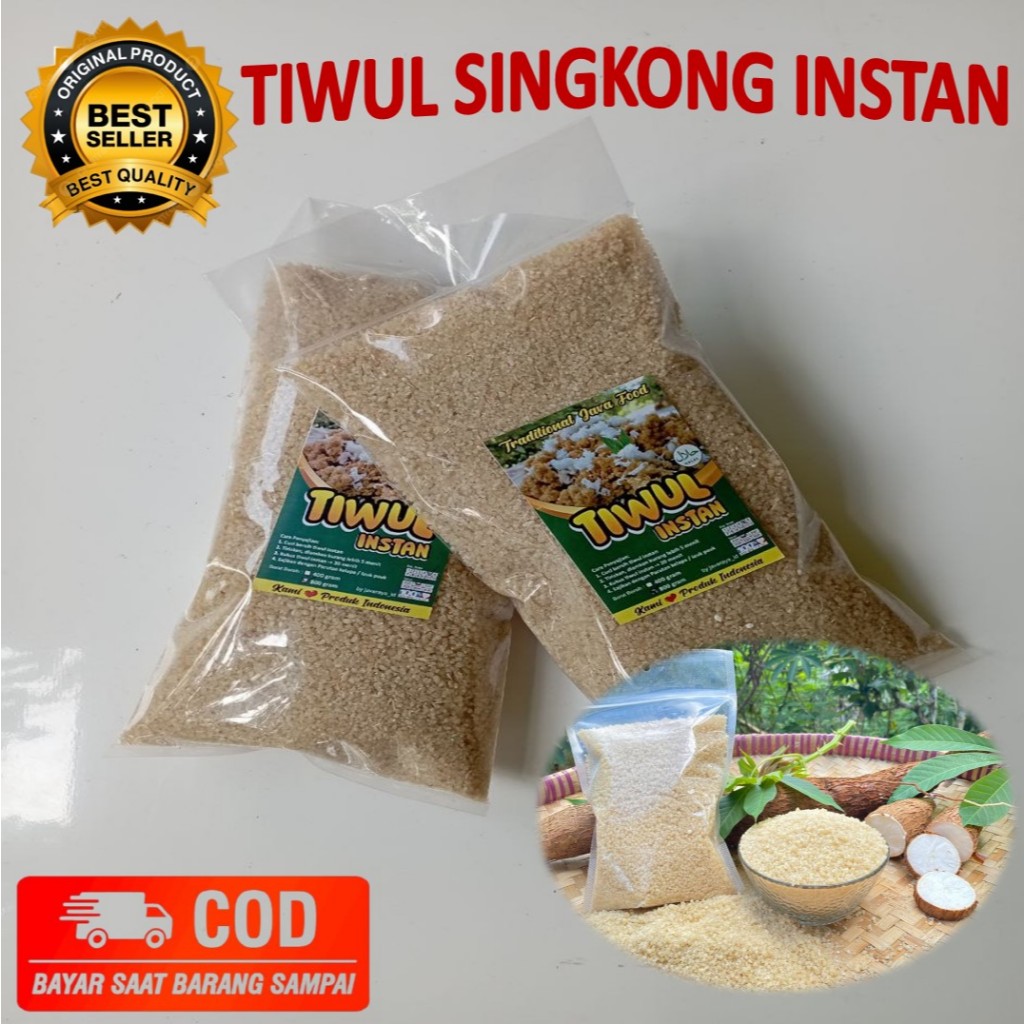 

Thiwul Instan Beras Oyek Kebumen Untuk Diet Rendah Kalori