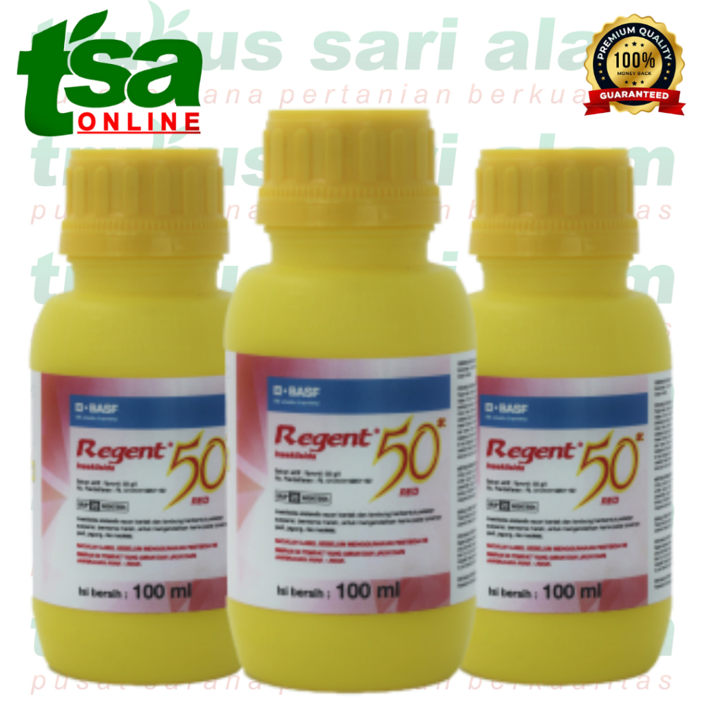 NSEKTISIDA REGENT 50 SC MERAH ISI 100 ML PENGENDALI HAMA TANAMAN / Regent Merah
