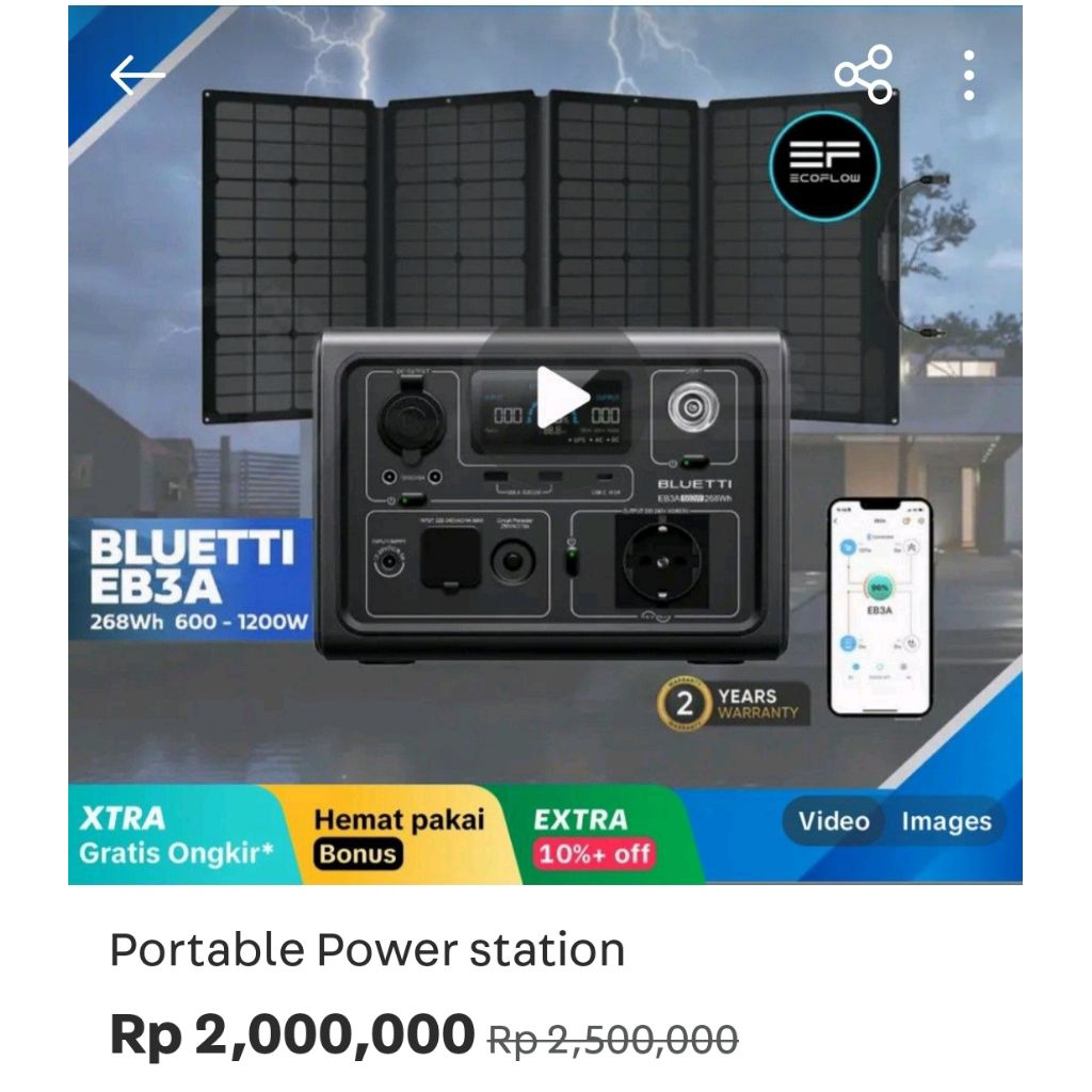 Portable power station