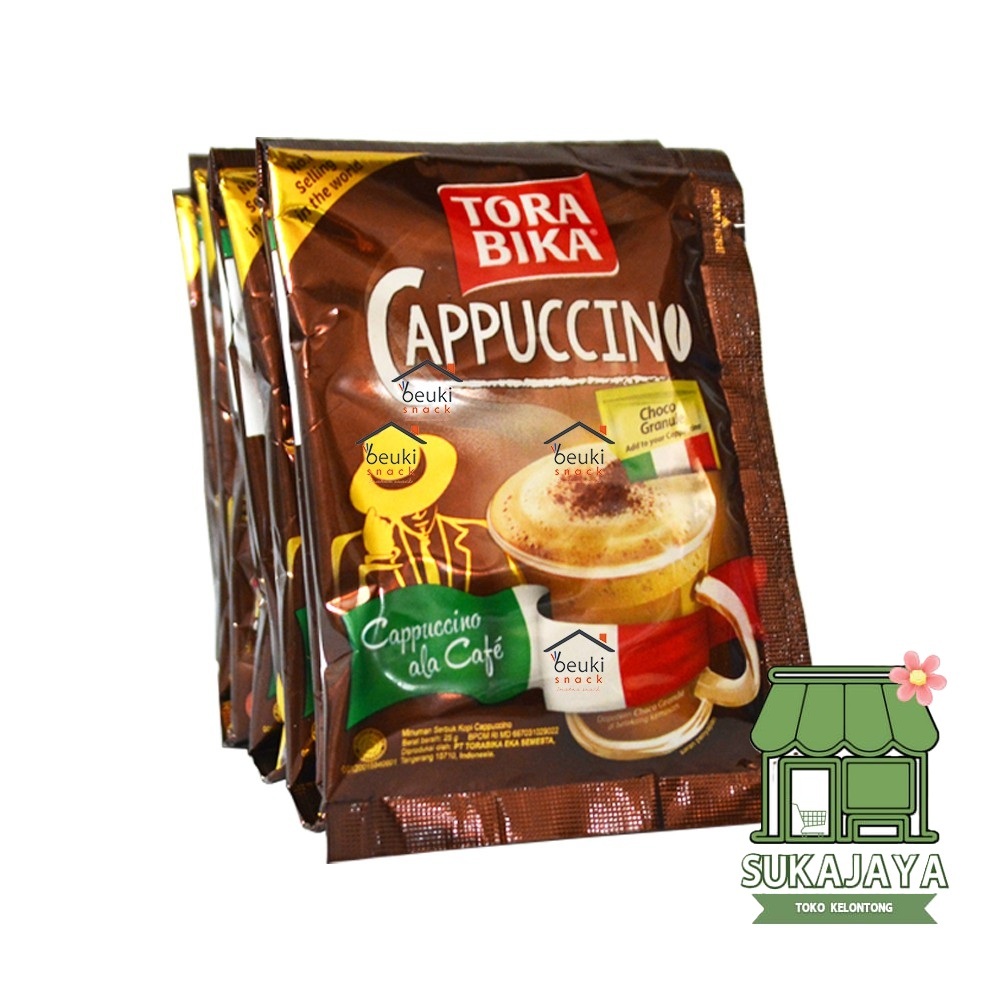 

Kopi Torabika Cappuccino 1 Renteng (isi 10 pcs @25 Gram)