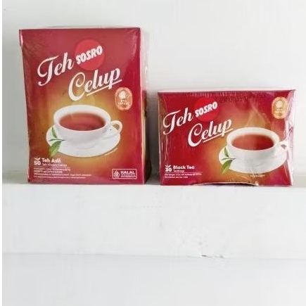 

Teh Sosro teh celup isi 30 dan 50 kantong