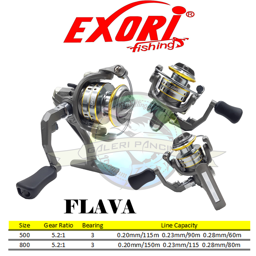 Reel Pancing Mini Exori Flava 500 800