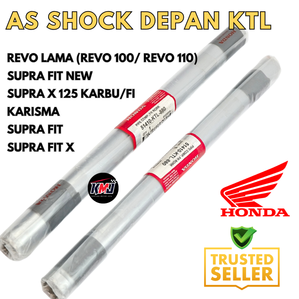 51410-KTL-880 As Shock Depan KTL Revo Lama 110 Supra Fit New Supra X 125 Karisma Supra Fit X Origina