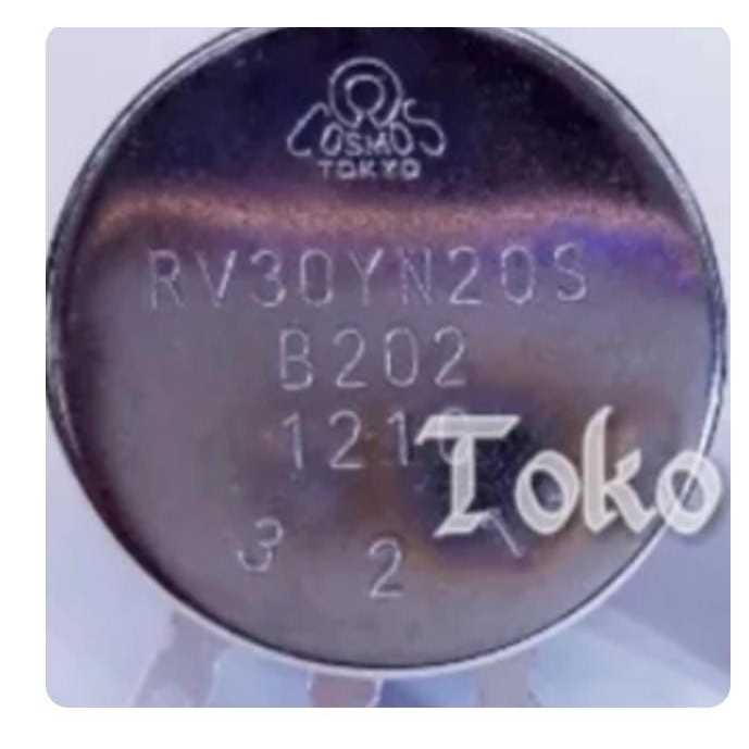 RF5701 potensio rv30 100r 200r 500r 1k 2k 5k 10k 20k 50k 100k werwon 2w by PCM LTC GLODOK