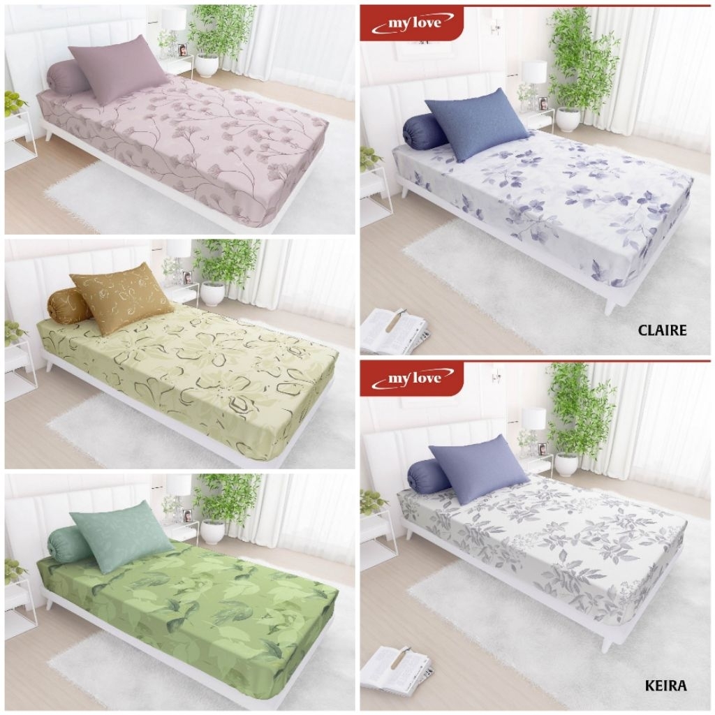 My love sprei / Seprei my love ukuran 100x200 tinggi 30 cm