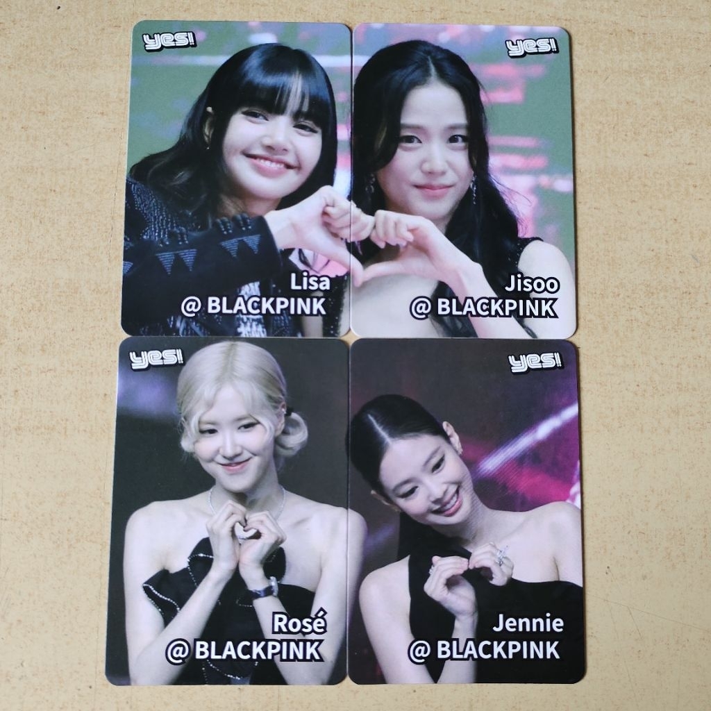 Photocard BLACKPINK (YESCARD HK)