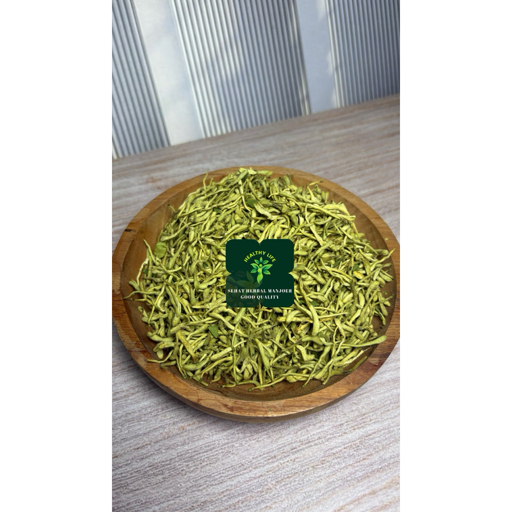 

Teh Bunga Jin Yin Hua / Honeysuckle / Kim Gun Hue / kim yin hua 250gr - 500gr kualitas bagus