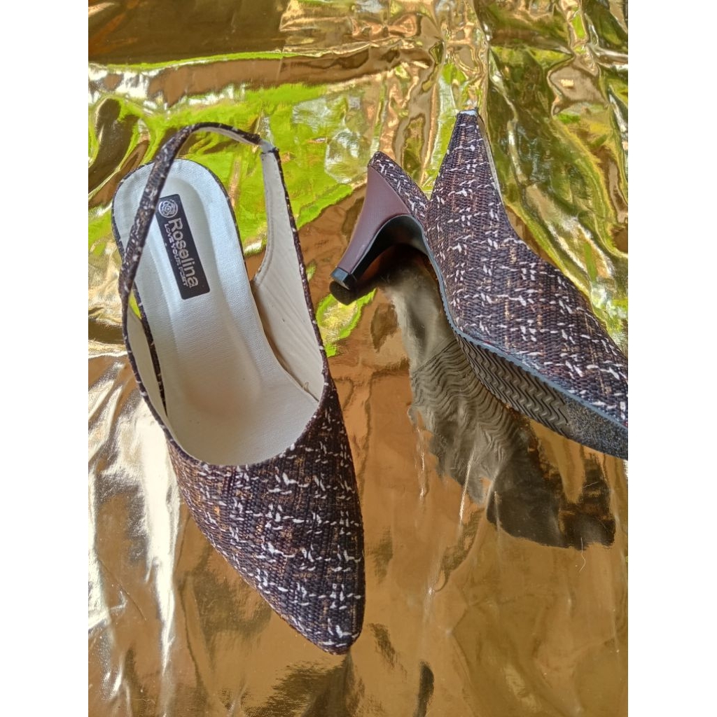 CUCI GUDANG SLOP LANCIP KOREA HEELS WANITA TERBARU BAHAN PREMIUM ELEGAND