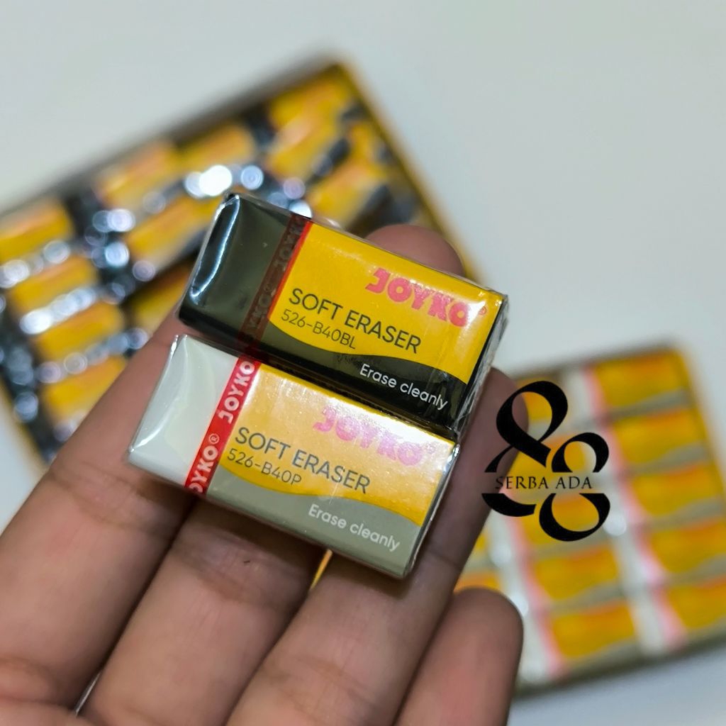 

Penghapus Pensil Joyko Hitam Putih Satuan Ecer