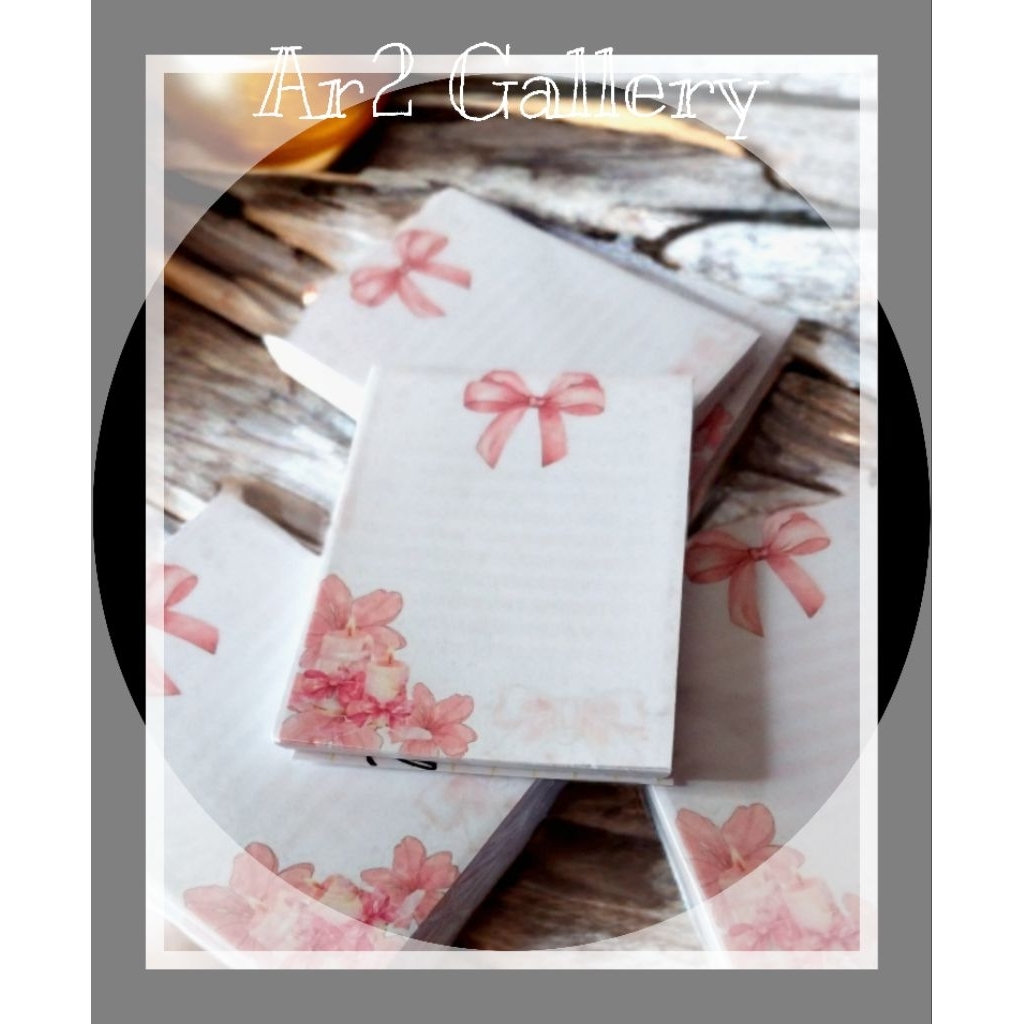 

Memo Pad Motif Pita
