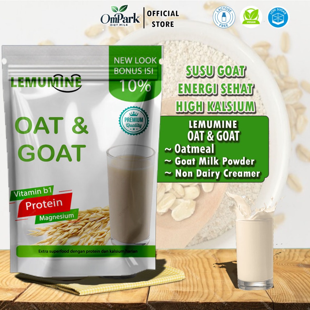 

Susu Oat Milk Etawa Susu Kambing Etawa Susu Rendah Lemak Susu Low Fat Susu Kambing Etawa Bubuk 1kg Rolled Oat Penggemuk Badan Lemumine