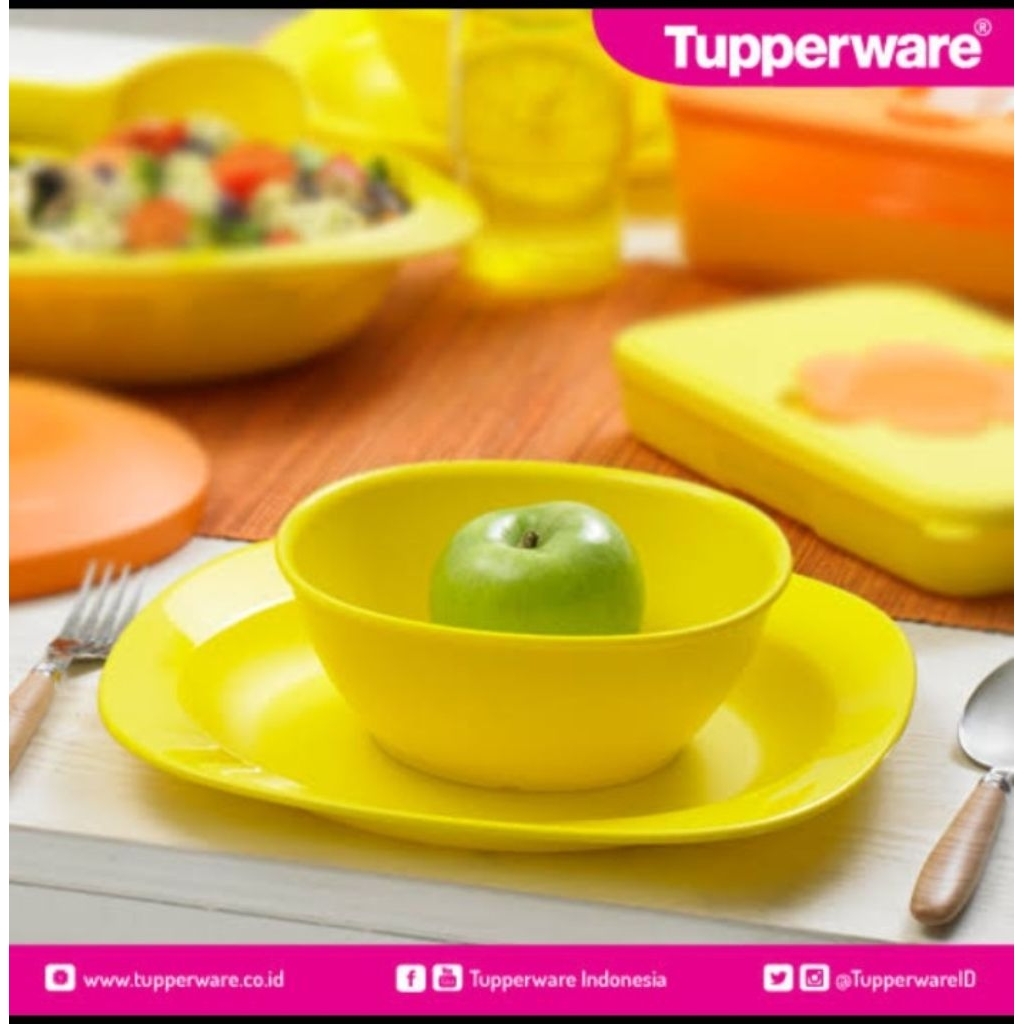 Tupperware Mangkok Sunrise Legacy Bowl (LANGKA) 700ml PROMO MURAH Original