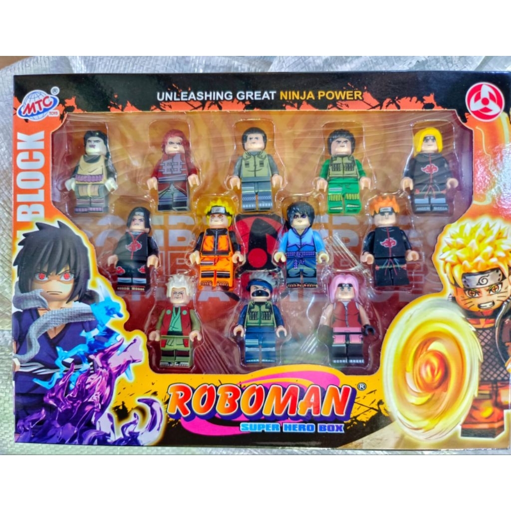 Lego Naruto 12 Karakter