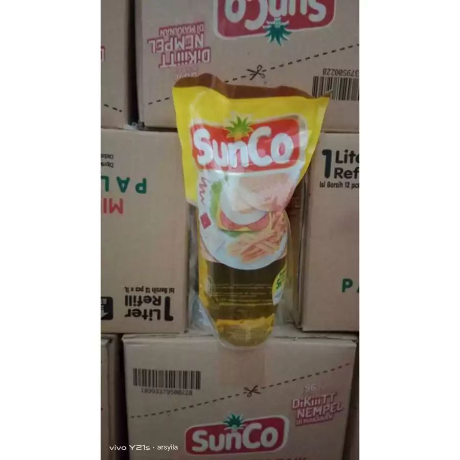 

Minyak Goreng Sunco 1 Liter Bening & Jernih