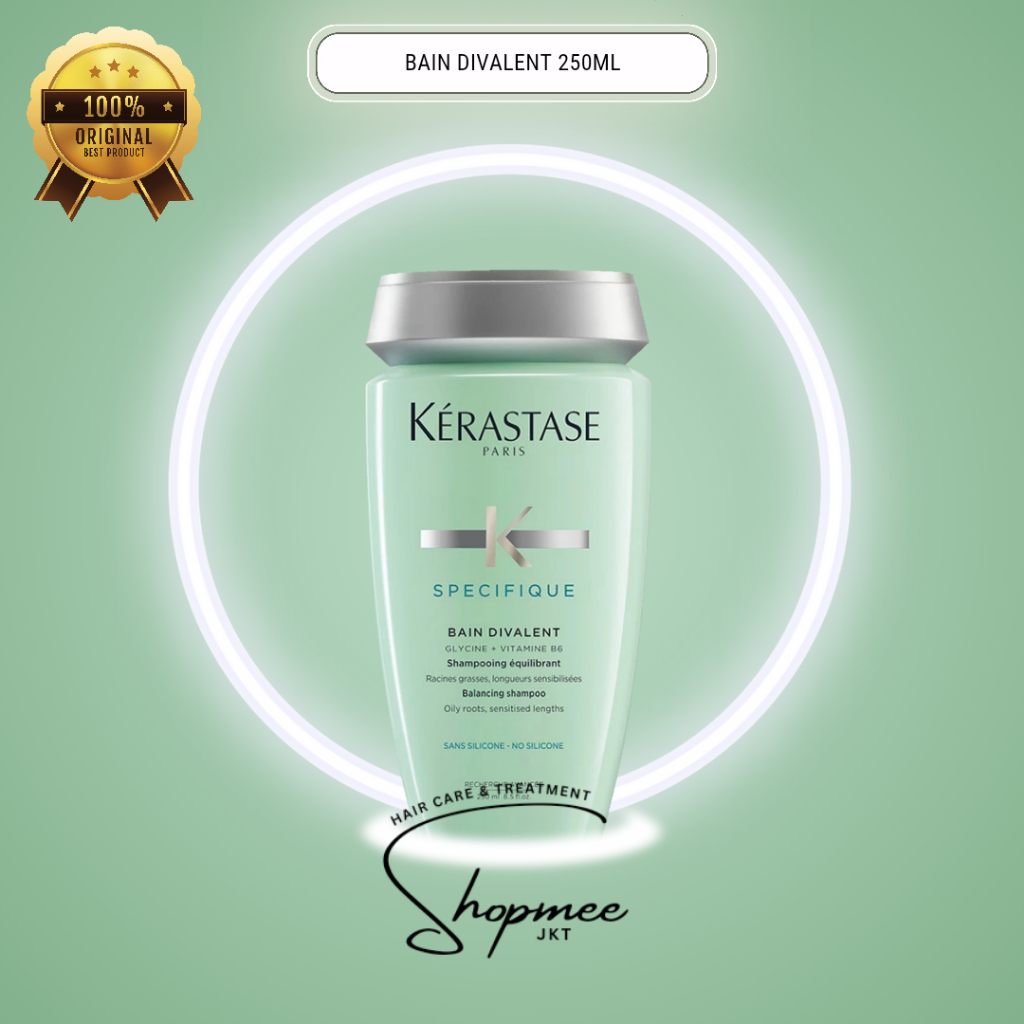 Kerastase Specifique Bain Divalent 250ml – Sampo Penyeimbang untuk Kulit Kepala Berminyak