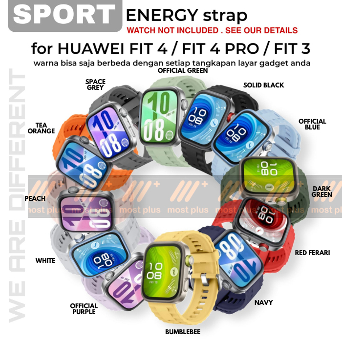 TALI HUAWEI WATCH FIT 4 / FIT 4 PRO / FIT 3 SPORT ENERGY STRAP HUAWEI FIT4 / FIT 4PRO / FIT 3