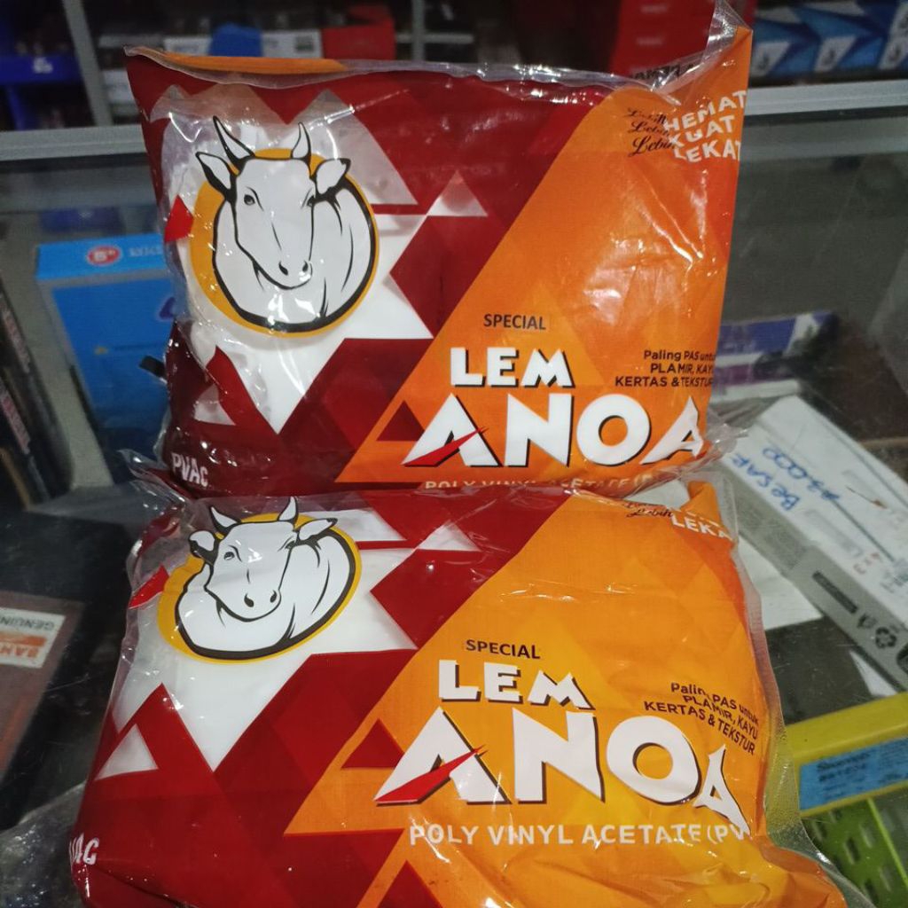 Lem Anoa pvac/lem putih pvac 600gram