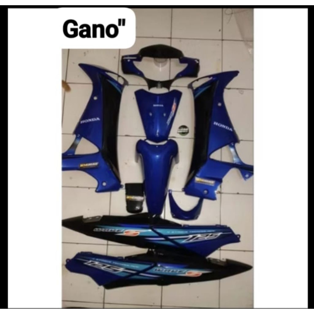 cover body motor Honda Supra x 125 lama old tahun 2005 -2006wave Thailand