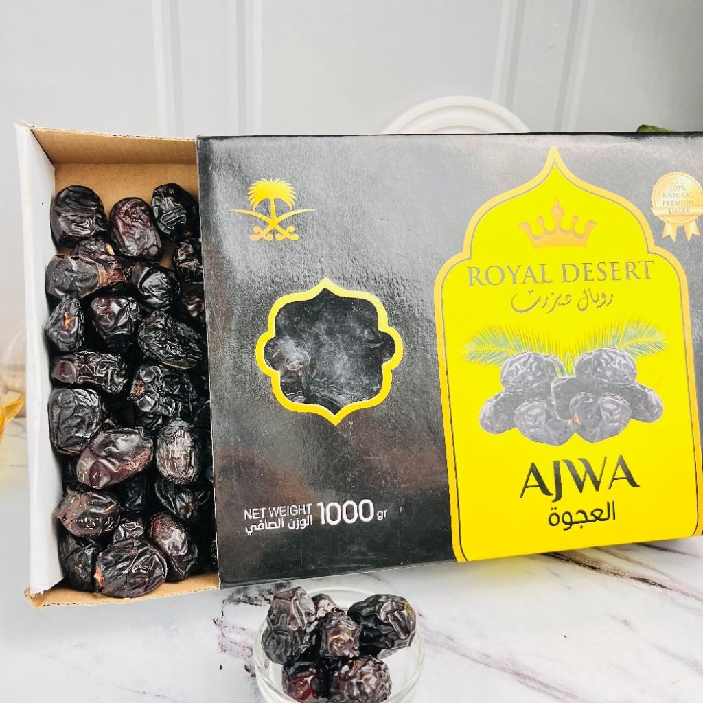 

Kurma Ajwa Madinah/Nabi Royal Dessert 1kg