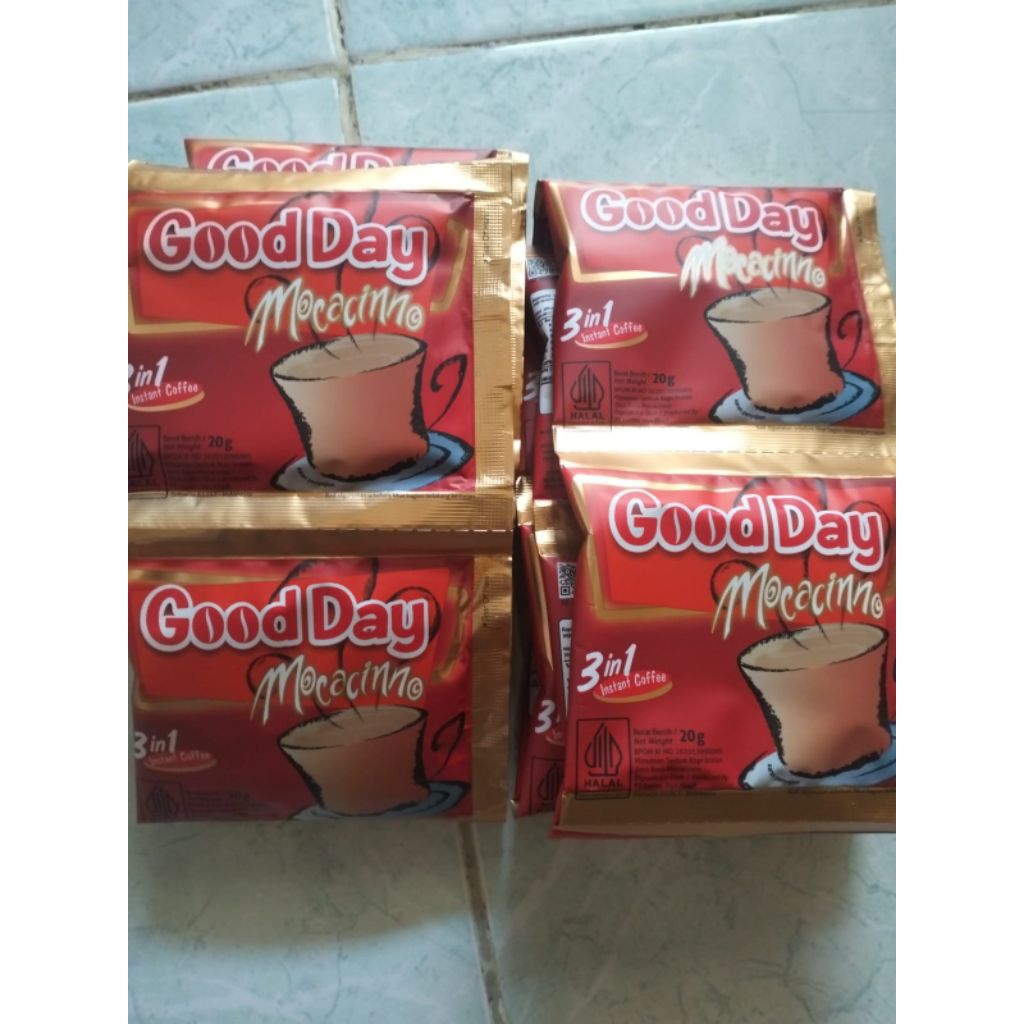 

GOOD DAY MOCACINO Renceng 20gr ( Isi 10sachet)