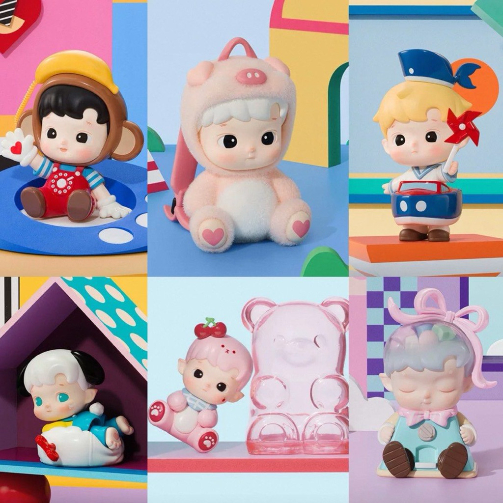 READY Hacipupu Rolling Time Machine Selected Sealed Foil Popmart Cipung action Figure