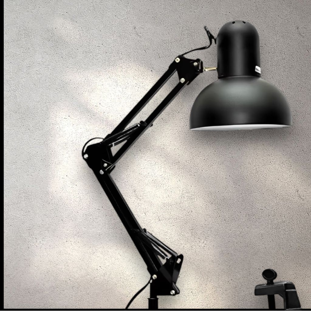 FITTING LAMPU MEJA BELAJAR ARSITEKTUR.