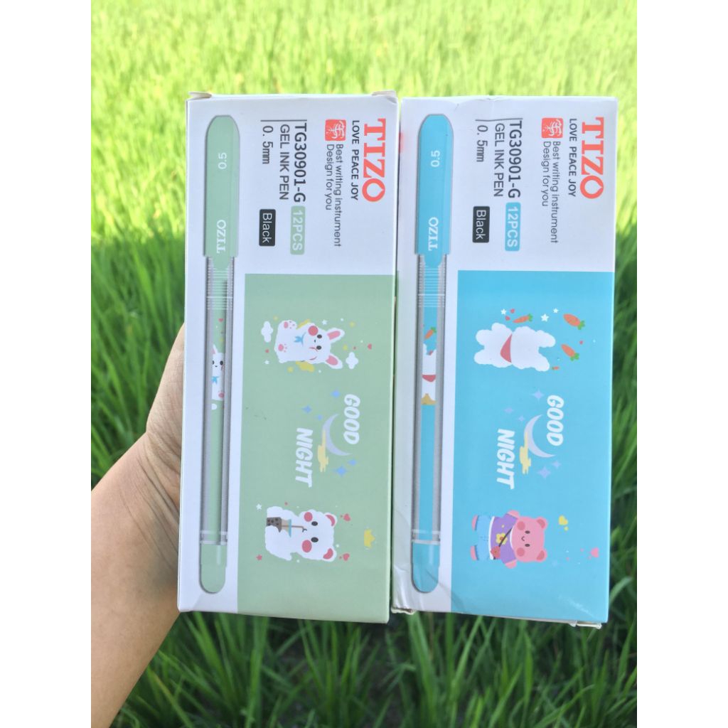 

Pulpen TIZO Gel Ink Pen TG30901-G 0.5mm | Pulpen Nyaman Tinta Hitam Halus & Rapi