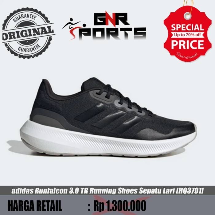 adidas Runfalcon 3.0 TR Sepatu Lari Wanita [HQ3791] Original 100%